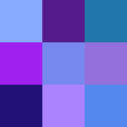 blue-and-violet